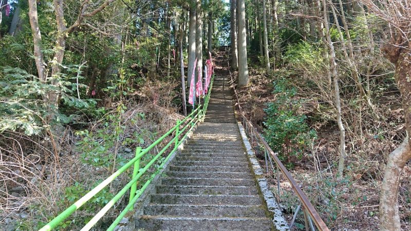外森神社の階段